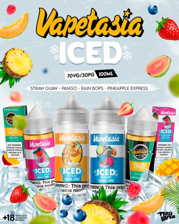 VAPETASIA ICED 100ml